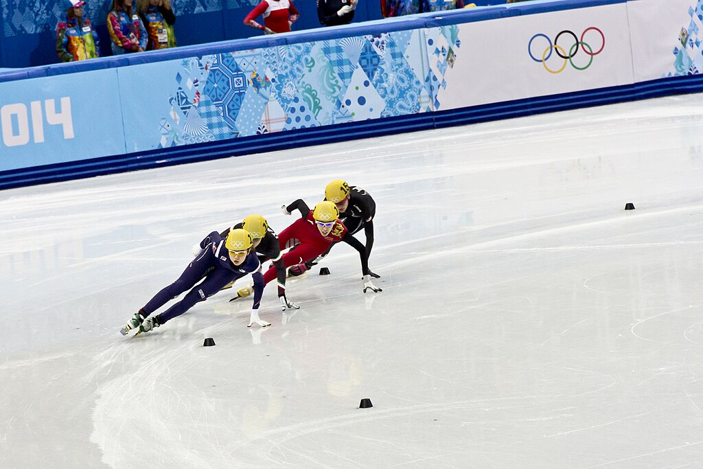 Wikimedia Commons- 2014 Winter Olympics Speed Skating 