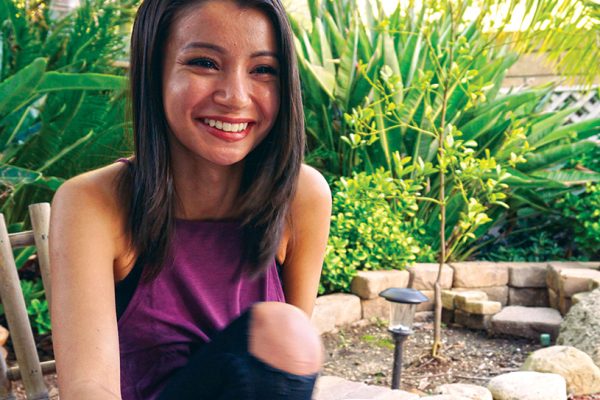 "When I'm drawing, I always know exactly what to do next. I'm confident," Nicole Farber says. (photo by Jessica Pham)