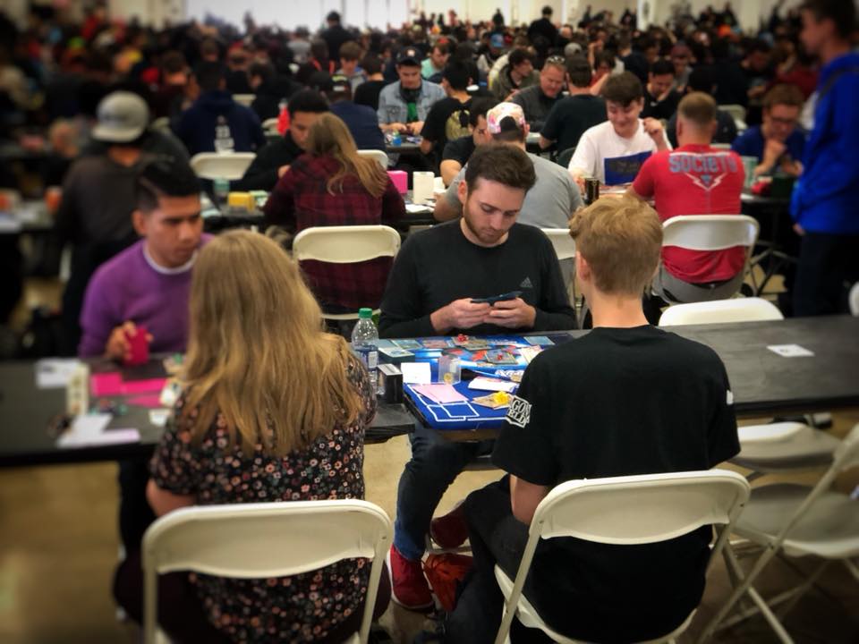 I Wanna Be The Very Best at Pokémon Andrew Munoz competes in the 2018 Pokemon Regional Championship Tournament in Costa Mesa Saturday, March 3. (courtesy of Jeff Stratford)